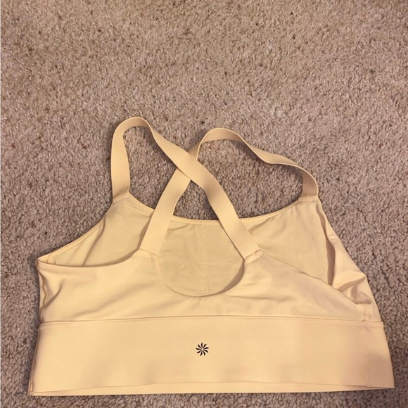 Athleta sports bra pale yellow size xl - Picture 3 of 6